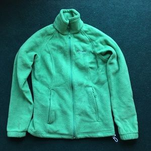 Columbia Green Women’s Fleece Zip-up Jacket